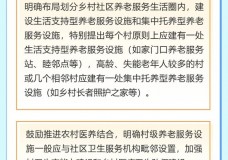 优化农村地区养老服务供给，上海出台“颐美乡村”养老服务提升计划（2024—2026年）