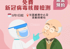 香港60岁以上老人核酸检测免费，100个采样点都不用预约