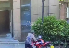 “上海老人推倒摩托车案”宣判！老人之子未露面，被判赔偿1.6万